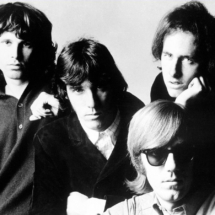 Ray Manzarek (lower right). Image on Wikimedia Commons.