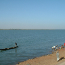The Niger river in Mali.